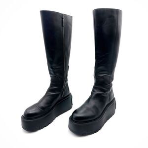 Valentino Platform Knee High Boots